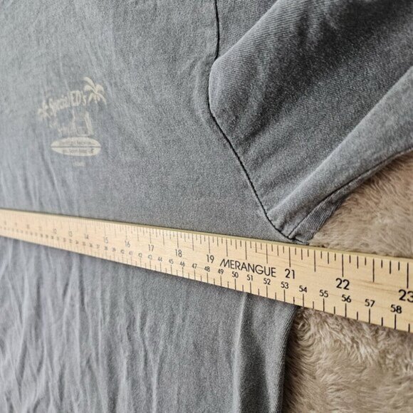 The World’s Famous Special Ed’s Surf School Hawaii T-Shirt Gray Anvil Men's Sz M - Picture 3 of 10